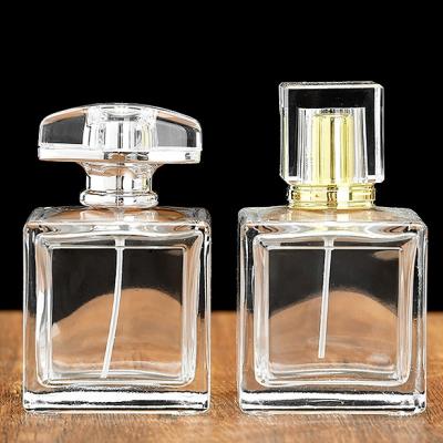 Rectangle perfume spray bottle 100ml 